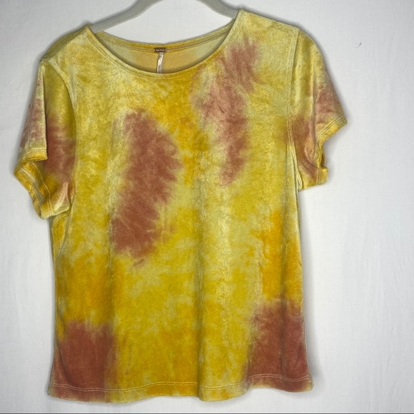 Free People Tops - Free People NWT Large Bright Eyes Velvet T-Shirt